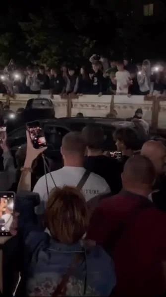 Ukraine Police Overturn Van, Open Fire During Lviv Protest Against Mobilization