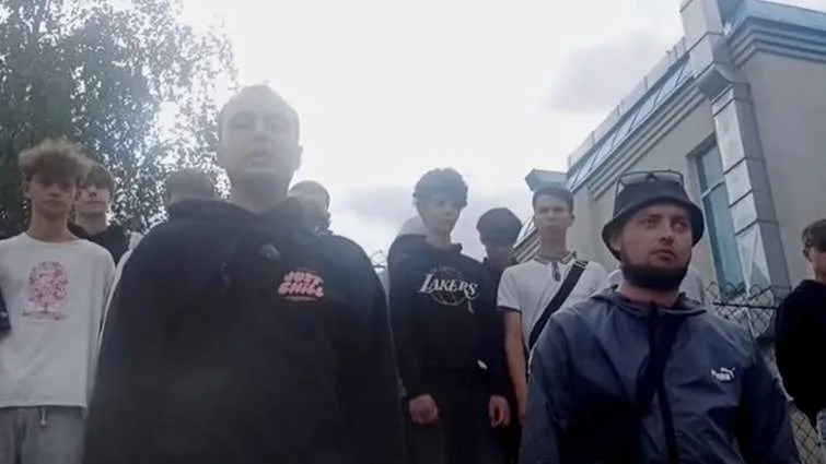 Ukraine Police Overturn Van, Open Fire During Lviv Protest Against Mobilization