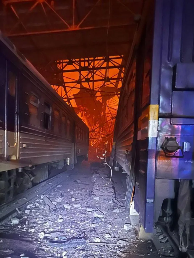 Russian strikes cripple Ukraine's supply chain with drone attacks and sabotage.