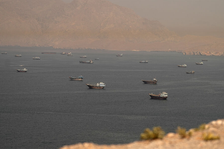 Iran is being blamed for attacks on oil tankers near the Strait of Hormuz.