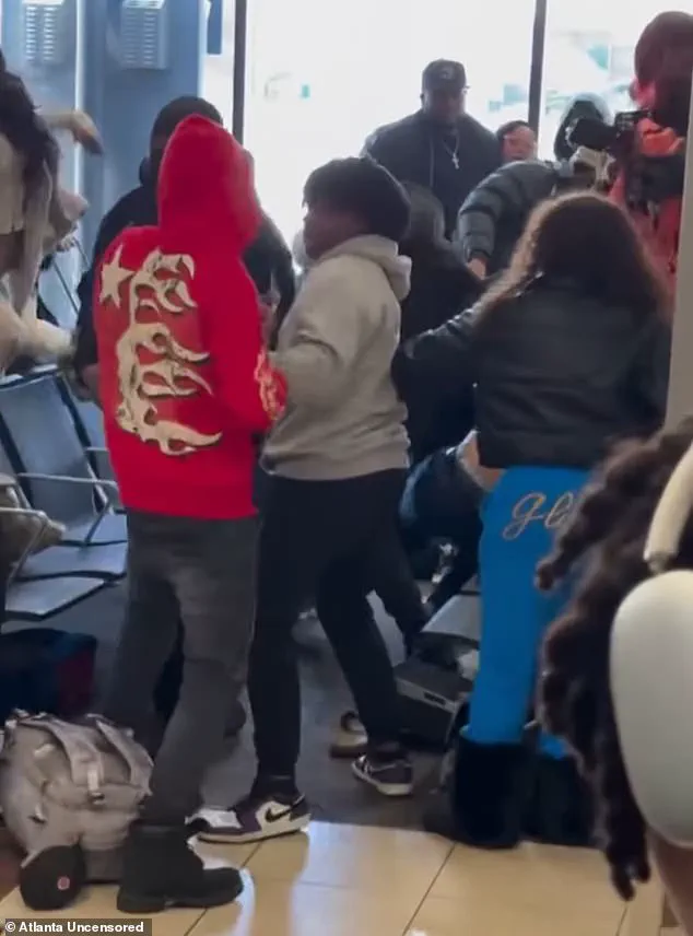 Chaos Erupts at Atlanta Airport: Video Captures Shocking Fight Involving Dozens