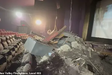 Chaos Unfolds at Liberty Cinema: Footage Captures Dramatic Aftermath