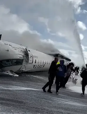 Delta Air Lines Flight Crashes in Toronto; Passengers Describe Terrifying Moment