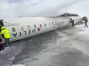 Delta Jet Crashes in Toronto, Canada; Passenger Footage Captures Escape