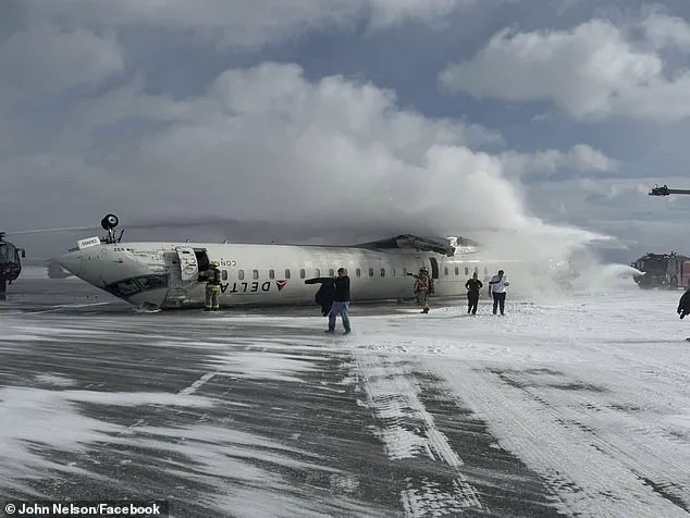 Delta Jet Crashes in Toronto, Canada; Passenger Footage Captures Escape