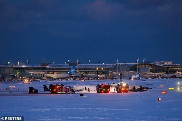 Delta Jet Crashes in Toronto, Canada; Passenger Footage Captures Escape