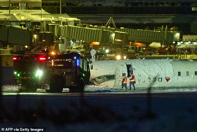 Delta plane bursts into flames upon landing in Toronto