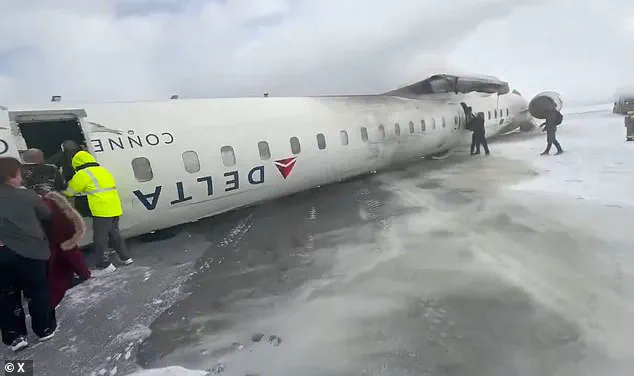 Delta plane bursts into flames upon landing in Toronto