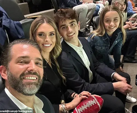 Donald Trump Jr. and Bettina Anderson Enjoy a Private Valentine's Day Escape