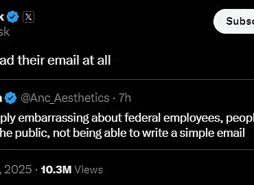 Elon Musk's Email Exchange with Federal Employees Sparks Outrage