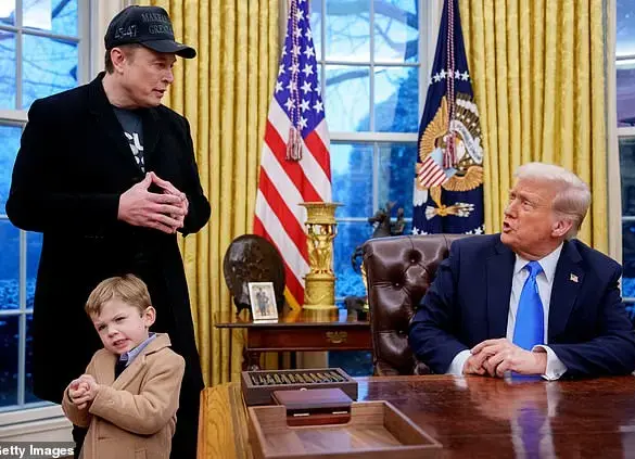 Elon Musk's Son's Unique Behavior at the Oval Office