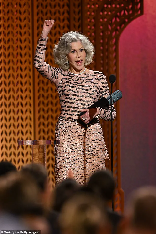 Jane Fonda's Powerful Message to the World at the 20th Annual Screen Actors Guild Awards