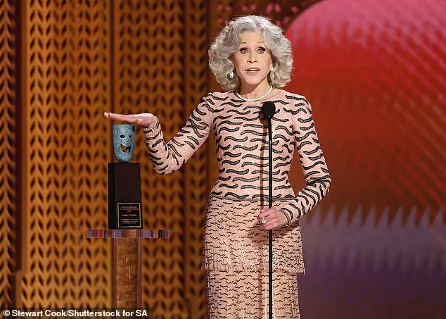 Jane Fonda's Powerful Message to the World at the 20th Annual Screen Actors Guild Awards