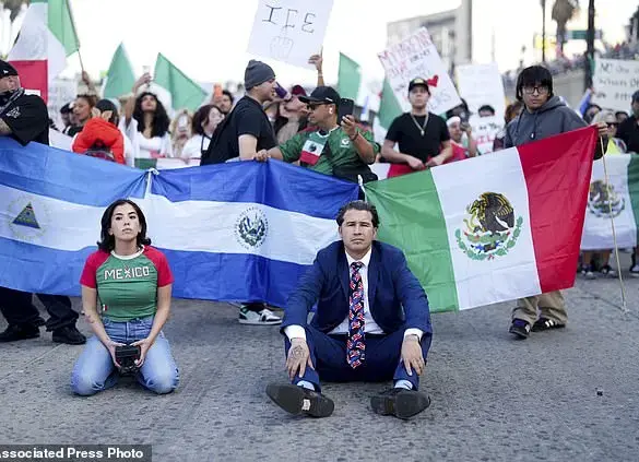 Los Angeles Protestors Defy President Trump's Immigration Policies