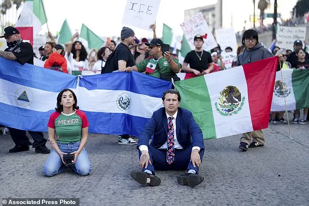 Los Angeles Protestors Defy President Trump's Immigration Policies