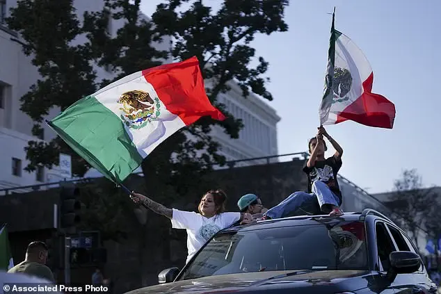 Los Angeles Protestors Defy President Trump's Immigration Policies
