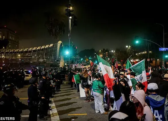 Los Angeles Protestors Defy President Trump's Immigration Policies