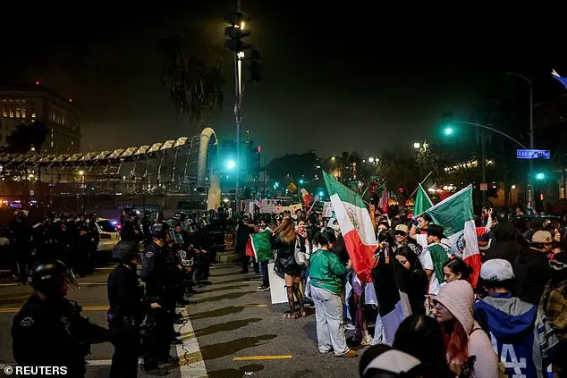 Los Angeles Protestors Defy President Trump's Immigration Policies