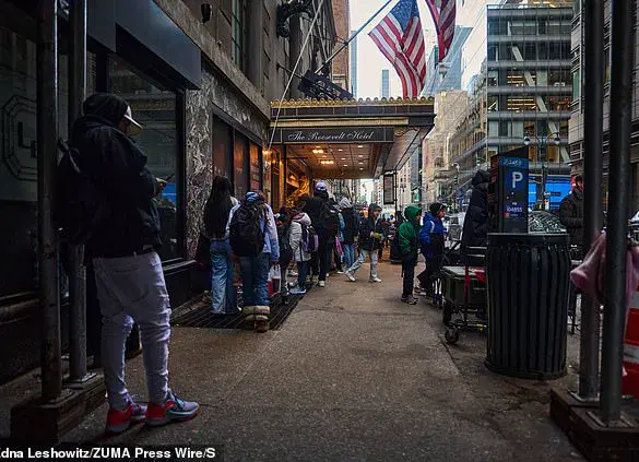 New York City Struggles to Accommodate Migrant influx as Roosevelt Hotel Shuts Down