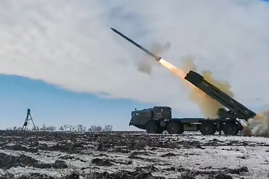 Russian rocket forces strike UAF temporary deployment point