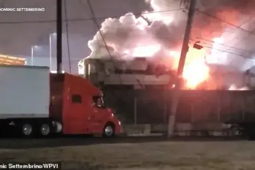 Shocking Train Fire Evacuates Passengers in Pennsylvania