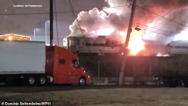 Shocking Train Fire Evacuates Passengers in Pennsylvania