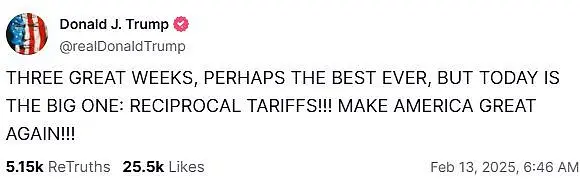 Trump signs order imposing 'reciprocal' tariffs on other nations