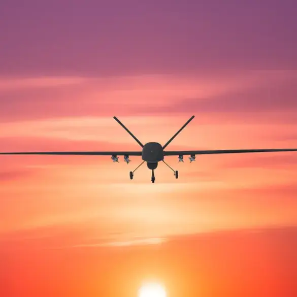 Ukrainian Drones Attack Russian Target, Causing Fire but No Injuries