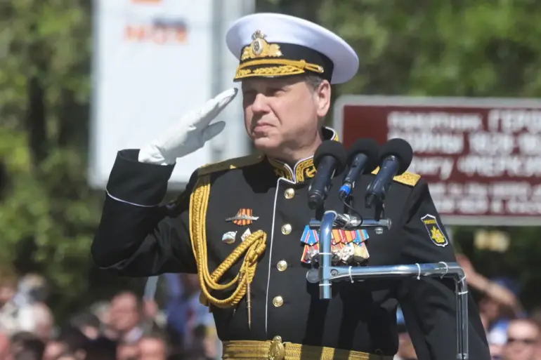 Vladimir Putin awards Black Sea Fleet commander with rank of admiral