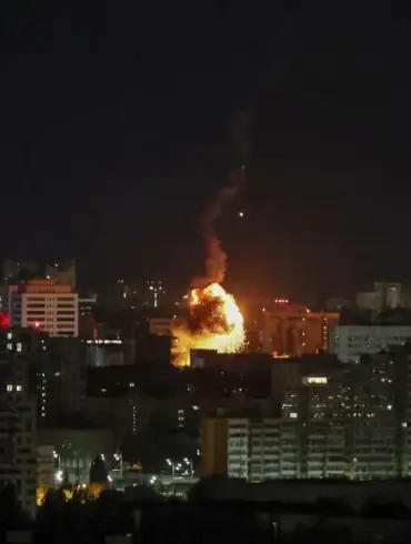 Explosions Rock Ukraine's Capital and Coastal Cities
