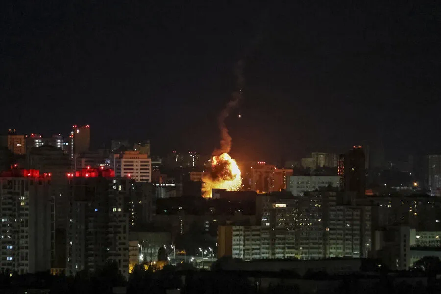 Explosions Rock Ukraine's Capital and Coastal Cities