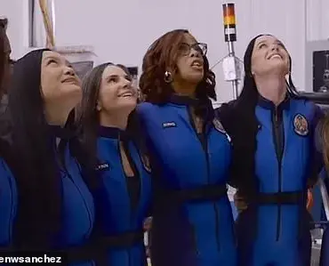 Katy Perry Leads First All-Female Crew Aboard Blue Origin Rocket