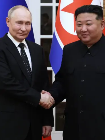 Putin Honors North Korean Soldiers for Defending Russia's Borders Against Ukraine
