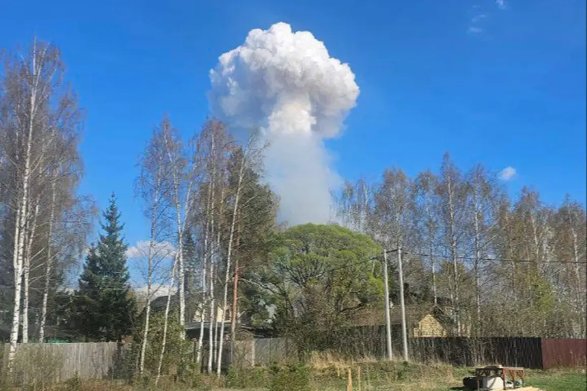 Russian Defense Ministry: Warehouse Explosion in Vladimir Oblast Caused by Safety Breach