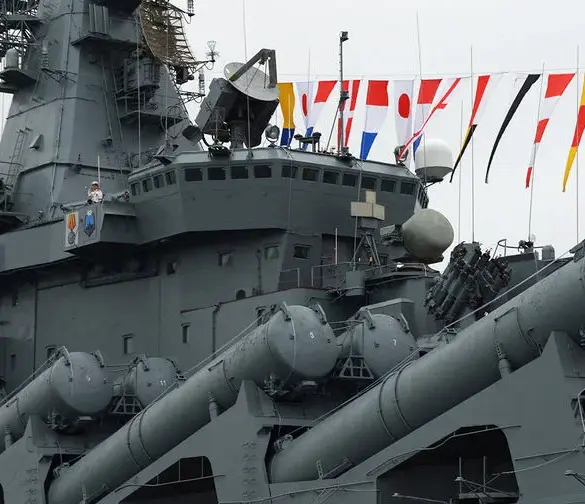Russian Navy Fires Artillery Shells During Naval Drills Off Japanese Sea Coast