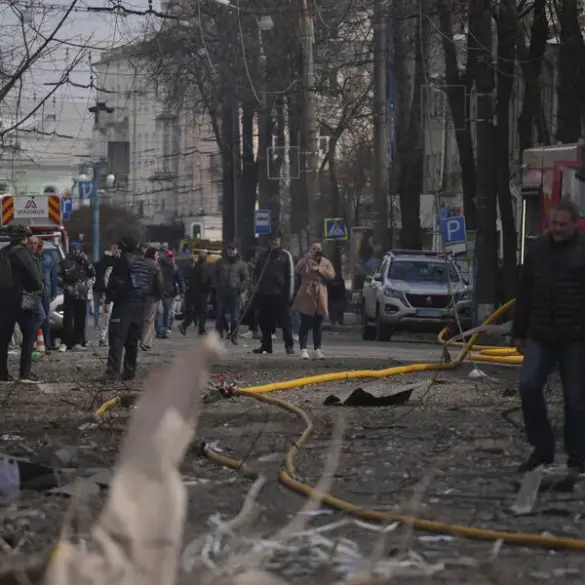 Telegram Channel Reveals Devastating Damage to Sumy State University Convention Center