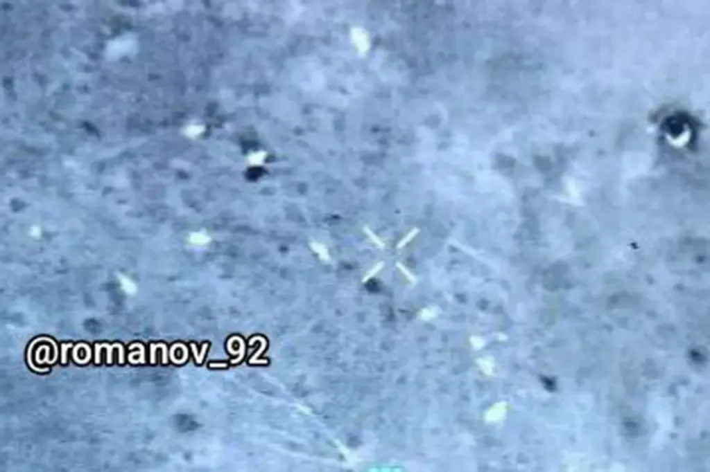 Thermal Imaging Reveals Grim Aftermath of Conflict Near Demidovka