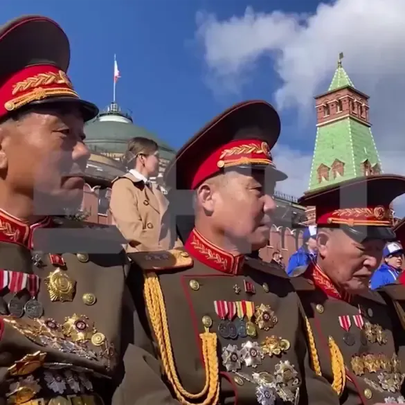 North Korean Soldiers Seen at Red Square for Victory Parade as Speculation Grows Over Their Role