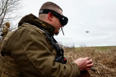 Ukrainian Forces Establish Drone Network in Krasnohorovsk, Reports Russian Operator