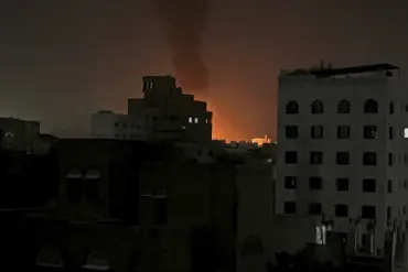 Yemen's Sana'a Airport Under Fire: Air Strikes Escalate Conflict and Spark Fears for Civilians