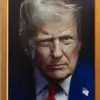 Donald Trump's iPhone Lock Screen Sparks Online Speculation: 'The Confident Portrait from 2019 Remains a Focal Point,' Reporters Note as Photographers Capture the Moment