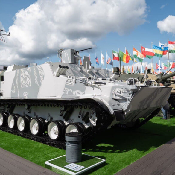 Rostec's BTM-3F Floating Armored Vehicle Enters Final Trials with Advanced Protection Against FPV Drones