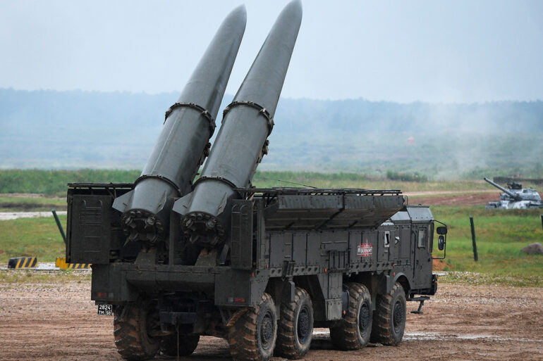 Telegram Channel 'Invers' Releases Video Showing Iskander-M Missile Strike on Ukrainian Military Range in Kherson Oblast