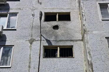 Exclusive: Privileged Access Reveals Drone Attack Damage in Enerhodar NPP Area