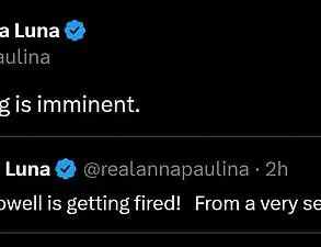 Florida Representative Anna Paulina Luna Claims Federal Reserve Chairman Jerome Powell Is 'On Thin Ice' Ahead Of Potential Removal