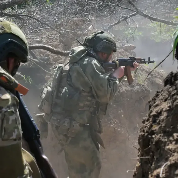 Russian Troops Engage in Fierce Combat Near Pavyny in Zaporizhzhia Oblast