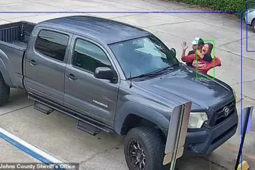 Surveillance Footage Shows St. Augustine Man's Attempted Abduction and Robbery Foiled by Victim