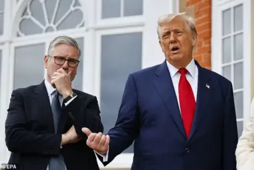 Trump's Remarks on Sadiq Khan Draw Attention During High-Profile Meeting with Starmer
