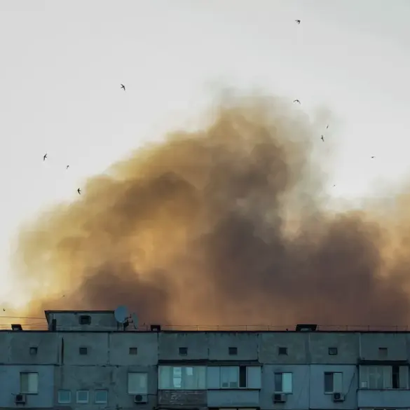 Ukrainian Authorities Investigate Weapons Depot Fire Amid Heightened Safety Concerns in Mykolaiv Oblast