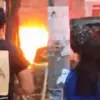 Explosion Shatters Calm in Bushwick, Brooklyn as Manhole Ejected and Fire Engulfs Area